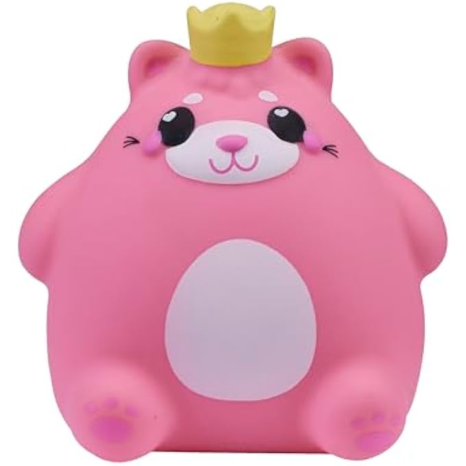 Smooshzees CUTEZEES ROSE, PINK KITTY, COLLECTABLE CHARACTERS, SUPERSOFT, CUDDLY AND SQUISHY! - Image 2